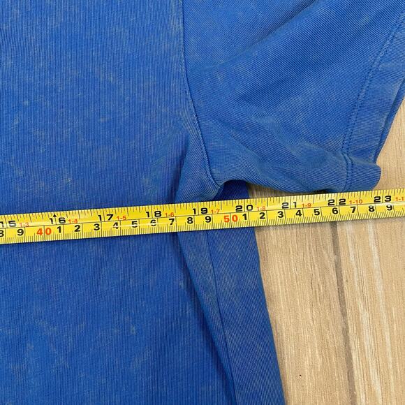 DSG Men’s Medium Blue Organic Cotton Tee Soft Mid-Weight Crewneck Short Sleeve - Picture 5 of 6